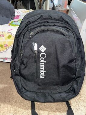 Columbia Black Logo Men's Backpack